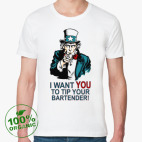 Мужская футболка органик