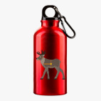 Металлическая бутылка 400 мл UV-DTF