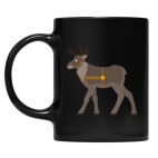 Кружка цветная UV-DTF