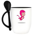 Кружка с ложкой