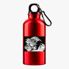 Металлическая бутылка 400 мл UV-DTF