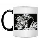 Кружка двухцветная