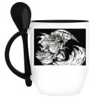 Кружка с ложкой