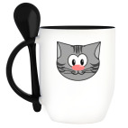 Кружка с ложкой