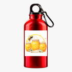 Металлическая бутылка 400 мл UV-DTF