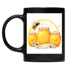 Кружка цветная UV-DTF