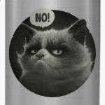Кот Tard Grumpy Cat портрет