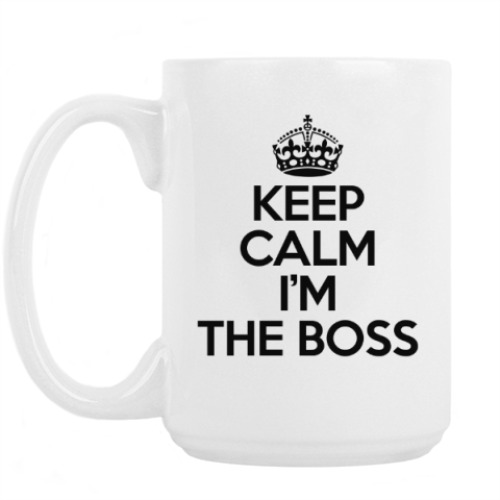 Кружка KEEP CALM I'M THE BOSS