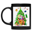 Кружка цветная UV-DTF