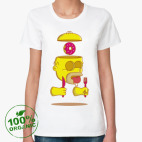 Женская футболка органик