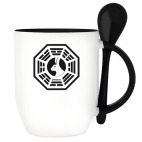 Кружка с ложкой