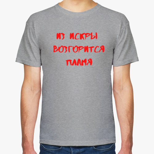 Футболка Из искры возгорится пламя