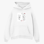 Толстовка худи оверсайз