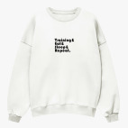 Свитшот оверсайз