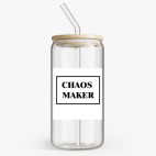 Банка с бамбуковой крышкой