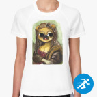 Женская спортивная футболка