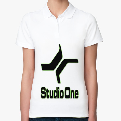 Женская рубашка поло (печать) Studio One