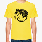 Классическая футболка Крыса талисман