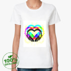 Женская футболка органик