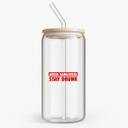 Банка с бамбуковой крышкой