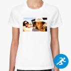 Женская спортивная футболка