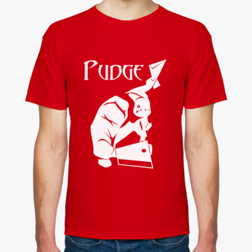 Футболка с принтом Pudge