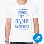 Мужская спортивная футболка