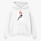 Толстовка худи оверсайз