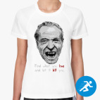 Женская спортивная футболка