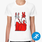 Женская спортивная футболка