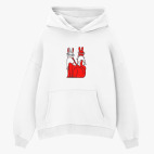 Толстовка худи оверсайз