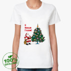 Женская футболка органик