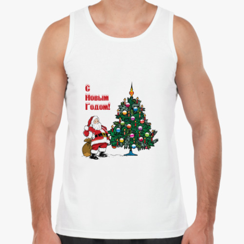Майка с принтом С Новым Годом!
