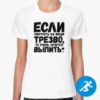 Женская спортивная футболка