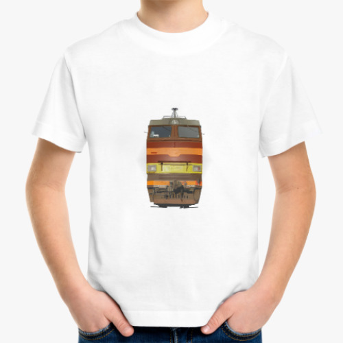 Детская футболка электровоз Теремок