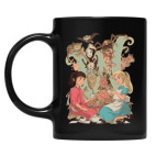 Кружка цветная UV-DTF