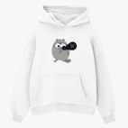 Толстовка худи оверсайз