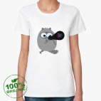 Женская футболка органик