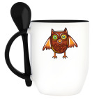 Кружка с ложкой