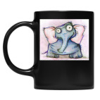 Кружка цветная UV-DTF