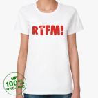 Женская футболка органик