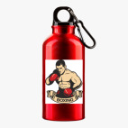 Металлическая бутылка 400 мл UV-DTF