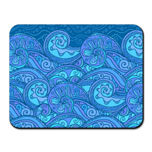 Коврик для мыши с принтом  Синее море