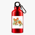 Металлическая бутылка 400 мл UV-DTF