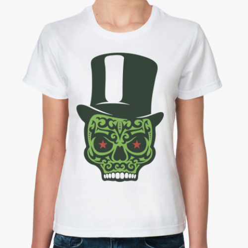 Классическая футболка Monsters / The skull cylinder