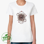 Женская футболка органик