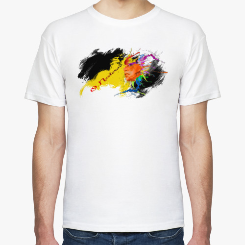 Футболка с принтом ОНБ