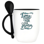 Кружка с ложкой