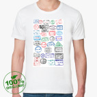 Мужская футболка органик