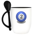 Кружка с ложкой